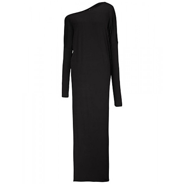 Women's Sexy Vintage Long Sleeve Split Dress